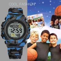 ราคา นาฬิกาสปอร์ตเด็ก ไฟ LED อิเล็กทรอนิกส์ สไตล์ลายพรางทหาร เหมาะสำหรับนักเรียน นาฬิกาเด็กผู้ชาย (1731315594150054104)