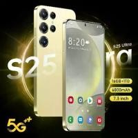 ราคา ใหม่ ปลดล็อค 5G S25 Ultra 5g สมาร์ทโฟน 16gb + 1TB 7.3 นิ้ว HD กล้องความงาม 72 + 108MP Android 14 Dual SIM CDMA โทรศัพท์สำหรับเล่นเกม (1732750050757739845)