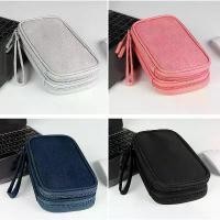 ราคา กระเป๋ามือถือ 2 ชั้น จุได้เยอะ ใส่ พาวเวอร์แบงค์ หูฟัง สายชาร์จ กันน้ำ กันฝุ่น สินค้าขายดี (1732546896853173591)