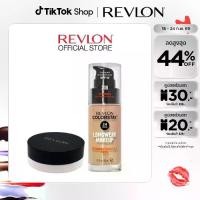 ราคา [เซตคู่รองพื้นแป้งฝุ่น] REVLON ColorStay Makeup + Touch & Glow Extra Moisturizing Face Powder Translucent (เครื่องสำอาง) (1730577184740707189)