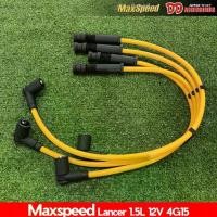 ราคา สายหัวเทียน สายหัวเทียนแต่ง สายหัวเทียนตรงรุ่น Mitsubishi Lancer E-car เครื่อง 4G15 MAXSPEED สีเหลือง (1734387513905677900)