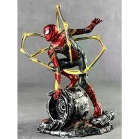 ราคา Avengers Heroes of No Return Iron Spider-Man Figure Movie Statue Model Ornament Doll t13 action figure ultra woman godzilla black widow bumble bee dance statue kid iron arm toyro (1733647706400589680)