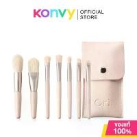 ราคา [COD] [tiktok]Oni Novice Portable Makeup Brush Set [7Pcs] # Pink, 7-Piece Oni Makeup Brush Set, Soft Bristles, Does Not Hurt the Skin. (1734403205200643901)