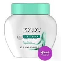 ราคา Pond's Cold Cream Make-Up Remover 269g. (9.5oz) Pound's Cold Cleanser Makeup Remover + Deep Cleanser (1733518807818536365)
