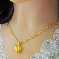 ราคา [COD] [Tiktok]Buy 1 Get 1 Free!!! Items Are Ready for Delivery. 【Cod】Gold Necklace, Pendant Necklace, Necklace Women Gold, Buddha Necklace for Women, Fashion Necklace, Real Gold (1734435777553205003)