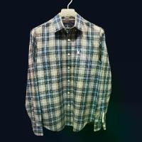 ราคา เสื้อเชิ้ตแขนยาว CC Double O (CC-OO) แท้ ลายสก๊อตฟ้า-เทา รุ่น Vintage ปักนกขาว ไซซ์ M สภาพสวย สินค้าดี (1734424056743102017)