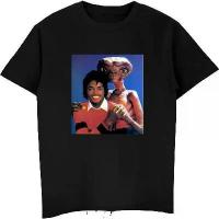 ราคา Michael Jackson และ ET เสื้อยืดผู้หญิงผู้ชายเสื้อตลก Retro กราฟิกเสื้อยืดฤดูร้อนแฟชั่น Streetwear ผู้ชายเสื้kkyzzwqdml (1732489801984345147)