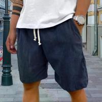 ราคา กางเกงขาสั้นผู้ชาย Warenjin สีทึบ กางเกงขาสั้นผู้ชาย Streetwear วัสดุผ้าลูกฟูก กางเกงขาสั้นผู้ชาย สายรัด สไตล์ลำลอง เหมาะสำหรับทำงาน ฟิตเนส และวันหยุดพักผ่อน (1732313499192757088)