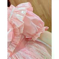 ราคา Girls' Pink Tutu Dress with Bow Detail - Cute A-Line Party & Birthday Dress for Youngsters, Princess Style Short Sleeve Summer Dress for Little Girls, Party Dress | Princess St (1733607186542003676)