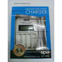 ราคา Flash Sale- ✰ขาย เครื่องชาร์จ ถ่าน แบตเตอรี่ SIZE AA/AAA , NI-MH/NI-CD รุ่น S4-N690 ยี่ห้อ SPA LCD FAST CHARGE เครื่องชาร์จถ่าน ♣ (1734327121294165100)