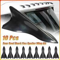 ราคา 10 ชิ้นหลังคารถสปอยเลอร์สปอยเลอร์กันชน Shark Fin Diffuser Vortex Generator Universal หลังคาด้านหลัง Shark Fins สปอยเลอร์ปีกชุด (1734382072926471529)