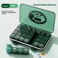 ราคา ตลับยาแบบพกพาPill Box B4 ตลับใส่ยารายสัปดาห์ พร้อมกล่องสำหรับพกพาEase&Care พร้อมส่ง] ตลับยาพกพา กล่องใส่ยา 7 วัน กล่องใส่วิตามิน ขนาดเล็ก กันน้ำ กันชื้น พกพาง่าย แบ่งประเภทรายสัป (1733656264427734875)