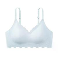 ราคา Thin Seamless Sports Bra for Women, Wireless, Beautiful Back, Large Bust, Minimizing, Push-Up, Sleep Bra, Side Breast Collection (1733805726118806791)