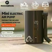 ราคา สูบไฟฟ้า สูบลมไฟฟ้า ปั๊มลมไฟฟ้า ROCKBROS MINI PUMP 42520005001 สำหรับพกพา จักรยาน จักรยานยนต์ รถยนต์ (1734419877959730767)