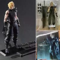 ราคา อะนิเมะ PLAY ARTS Final Fantasy VII Cloud Strife Edition 2, ฟิกเกอร์แอคชั่นพีวีซี, ของเล่นโมเดลคอลเลกชัน, ตุ๊กตา, ของขวัญคริสต์มาส, 25 ซม. (1731152148074957081)