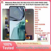 ราคา หน้าจอสัมผัส LCD, สำหรับ Motorola Moto G62 5G, G62, G32, G73, G60, G60S, G40, G40 FUSION, G51, G51 5G, G10 PLAY, Gpower 2021, เปลี่ยนหน้าจอ (1732763328202114082)