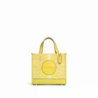 ราคา กระเป๋าสะพาย COACH C8417 DEMPSEY TOTE 22 IN SIGNATURE JACQUARD WITH STRIPE AND COACH PATCH (IMTYD) (1733780901403133755)