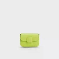 ราคา Micro Koa Crossbody Bag - กระเป๋าสะพายข้าง Crossbody ใบจิ๋ว สี Lime จาก Charles and Keith (ของแท้นำเข้าจากสิงคโปร์) คําแนะนําผลิตภัณฑ์ใหม่ของเดือนนี้ (1734448149995947132)