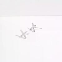 ราคา [ส่งด่วนฟรี]SWAN - Cross Stud Earring ต่างหูเงินแท้ติดหู ดีไซน์รูปกากบาท ฝังเพชรคิวบิกเซอร์โคเนีย (1734248094229496876)