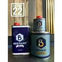 ราคา สีพ่นสแตนเลส Bee Paint สีเงิน เมทัลลิค ( Metallic Silver ) รองพื้นโลหะ ทำผิวเรียนแบบสแตนเลสเงาสีเงิน (1733510417488643932)