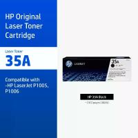 ราคา HP 35A Black Original LaserJet Toner Cartridge | ตลับหมึกเลเซอร์สีดำ (1733173706421011862)