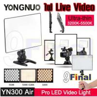 ราคา YONGNUO YN300 Air By 9FINAL ไฟต่อเนื่อง ไฟ Live Video ไฟวีดีโอ 2 สี คือ 3,200K - 5,500K ultra Thin LED Camera Video Light 3200K-5500K ( ไม่มี batt ไม่มี adapter) (1730617934017890637)
