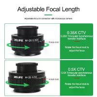 ราคา Relife Focus Lens Adapter 0.5X 0.35X Adjustable for Stereo Microscopes (1733626351097250855)