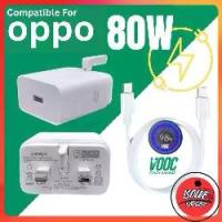 ราคา For Oppo VOOC Flash Charger 4A 20W/33W/80W OPPO SUPER VOOC Charger VOOC 3.0 Adapter With Type-C USB Cable (1734441046241936844)