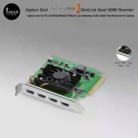 ราคา Capture Card Blackmagic Design DeckLink Quad HDMI Recorder (1729617853162227984)