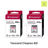 ราคา TRANSCEND CFexpress Card 820 Type B : 256GB , 512GB memory Card SD Card FE820 (1729681274496322350)