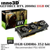 ราคา VGA (การ์ดแสดงผล) INNO3D RTX2080TI GAMING OC X3 11GB DDR6 (N208T3-11D6X-1150VA24) (1733342466393015795)