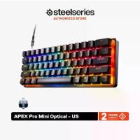 ราคา SteelSeries Apex Pro Mini Optical Gaming Keyboard คีบอร์ดเกมมิ่งออปติคอล ขนาดเล็ก 60% ไฟ RGB ปุ่ม US (1730297966131906739)