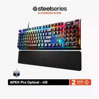 ราคา SteelSeries Apex Pro Optical Gaming Keyboard คีบอร์ดเกมมิ่ง ออปติคอล ไฟ RGB ปุ่ม US (1730297977483790515)