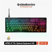 ราคา SteelSeries Apex 9 TKL Optical Gaming Keyboard คีบอร์ดเกมมิ่ง ออปติคอล Ten Key Less ไฟ RGB ปุ่ม US (1730297977772607667)