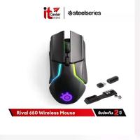 ราคา SteelSeries Rival 650 Wireless Gaming Mouse เม้าส์เกมมิ่งไร้สาย ปรับแต่งน้ำหนักได้ (1732176055696722789)