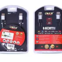 ราคา OKER สาย HDMI 609 หุ้มยาง 1.8M สำหรับ HDTV Sony PS4 Xbox Sky HD box HD-DVD Blu-Ray ความยาว 1.8M ทนทานและปลอดภัย สายหุ้มยาง ยาว 1.8M ให้ความยืดหยุ่นในการใช้งาน (1733013775196915567)