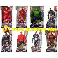 ราคา [เก็บเงินปลายทาง] ส่งเร็วจาก กทม. โมเดลอเวนเจอร์ Avenger End Game กัปตันอเมริกา ไอรอนแมน ธานอส ฮัคค์ ฮัคค์แดง สไปเดอร์แมน แบทแมน ฮัคบัสเตอร์ มีเสียง มีไฟ (1734339305463121615)