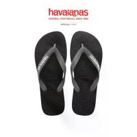 ราคา HAVAIANAS รองเท้าแตะ Top Logo Pop Up BLACK/STEEL GREY 414752265141U_S6BKGY (1734232723377325675)