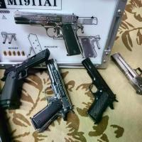 ราคา Colt M1911 Keychain Gift, 1:2.05 scale, metal, retro gun model, durable, classic design, zinc alloy material, M1911 retro design, durable. (1734388263571915822)