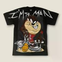 ราคา เสื้อยืดวินเทจ Vintage T-shirt Looney Tunes ลาย Tasmanian Devil (แทซ) (M/L/XL) (1734434539626727380)