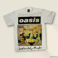 ราคา เสื้อวง Oasis "Definitely Maybe" 90s Britpop Vintage Style แนะนำ (1733872240224470744)