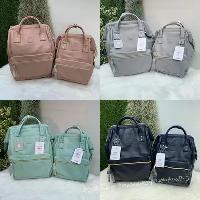 ราคา NekokissBag Anello แท้100% New PU Leather RETRO base backpack กระเป๋าเป้สะพายหลัง รุ่นใหม่ล่าสุด (1733378189960447617)