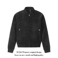 ราคา Autumn Winter Sequin Knitwear 2024 Winter New Real Shot American Retro Loose High-end Versatile Jacket Coat (1733068220685191041)