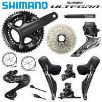 ราคา Shimano ULTEGRA Di2 R8170 Groupset 2x12s R8100 Crankset Cassette R8170 Shifter Flat Mount Disc Brake Calipers R8150 FD RD EW-EC300 Charging BT DN300 EW-SD300 Electric Wire LZD (1733941214658594744)