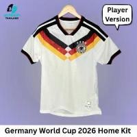 ราคา Germany World Cup 2026 Home Kit - อินทรีเหล็ก!! เสื้อฟุตบอลทีมชาติเยอรมัน บอลโลก 2026 เกรด PLAYER ทีมเหย้า สีขาว (1734427584346818065)