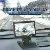 ราคา หน้าจอรถยนต์ TFT LCD ขนาด 7 นิ้ว พร้อมอินพุต AV สำหรับกล้องถอยหลังและรองรับ DVD รองรับรถยนต์ระบบ 12V/24V มาพร้อมรีโมทคอนโทรล (1734407212886820414)