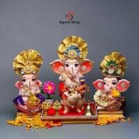 ราคา Flash Sale- ☟พระพิฆเนศ ปางเศรษฐีเงินล้าน ปลดหนี้ องค์พิฆเนศประทานทรัพย์ มหาเศรษฐี ประดับเพชรพลอยเครื่องทรง ปลุกเสกแล้ว ♭ (1733703952538961815)