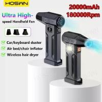 ราคา Flash Sale- ♭HOSWN พัดลมความเร็วสูงพิเศษ 20000mAh พัดลมเจ็ทขนาดเล็ก Blower พัดลมเทอร์โบเจ็ท พัดลมพกพาขนาดเล็ก พัดลมเทอร์โบกำลังสูง☞ (1734417617842046811)