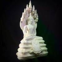ราคา Flash Sale พระพุทธรูป พระนาคปรก พระประจำวันเสาร์ สีขาวงาช้าง ขนาดหน้าตัก 5 นิ้ว (1734419877402608671)
