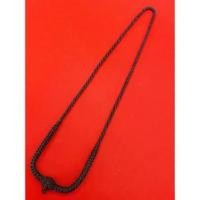 ราคา Flash Sale- ✥สร้อยคอเชือกเทียนถัก 1 ห่วงหน้า ถักทับลาย 6 สาย ขนาด 3.5 mm ย้ำลายหน้า 6 mm❊ (1733778942338172126)